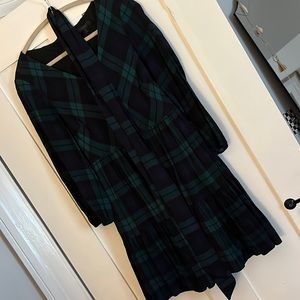 J. Crew Tartan Plaid Knee-Length Dress - Sz. 10